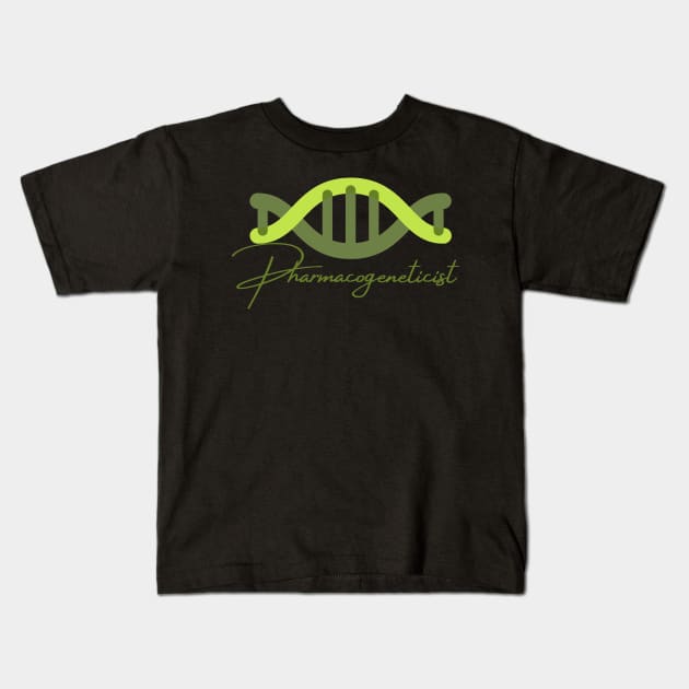 Pharmacogeneticist Kids T-Shirt by Yenz4289